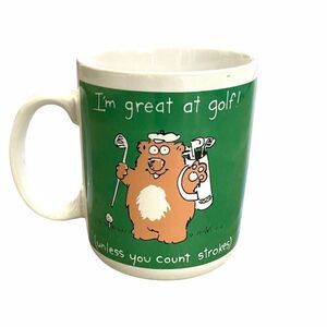 Shoebox Greetings “I’m great at golf” coffee cup